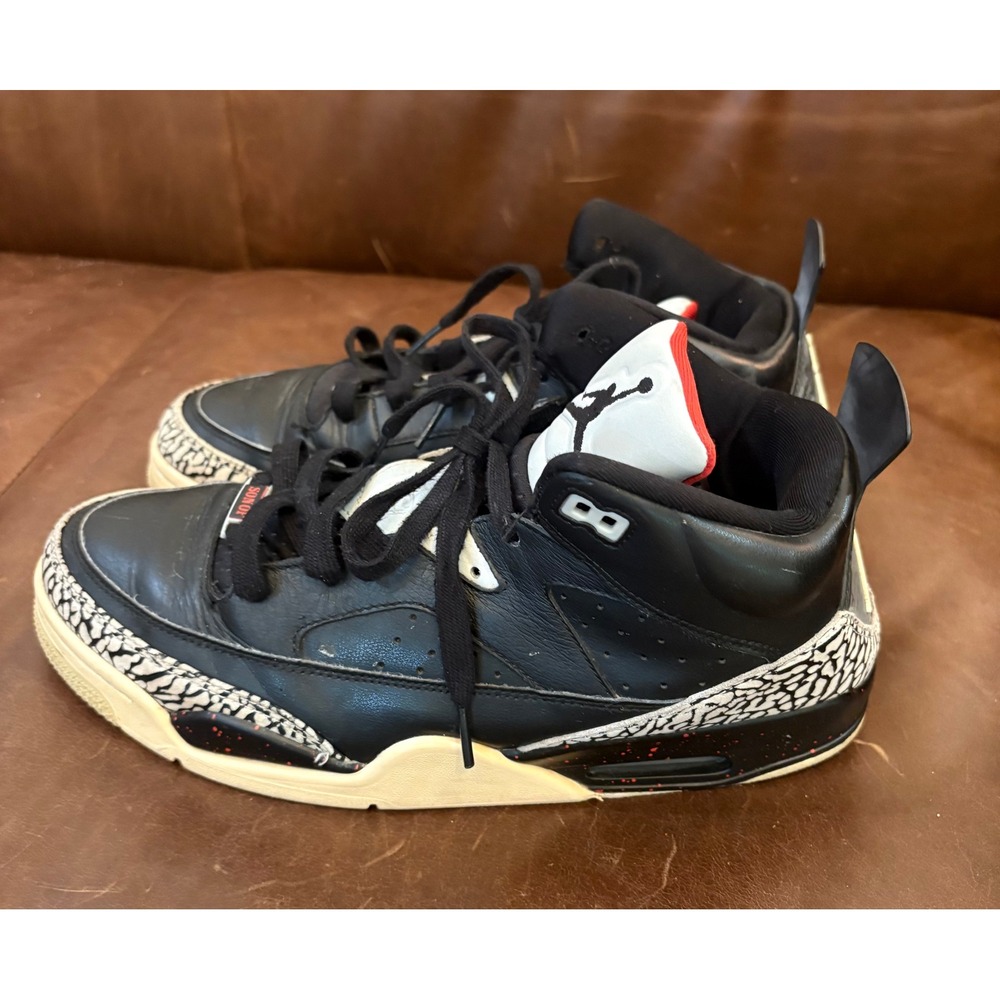 Jordan Son of Mars Low Black Cement Sneakers 580603-002 Mens 11